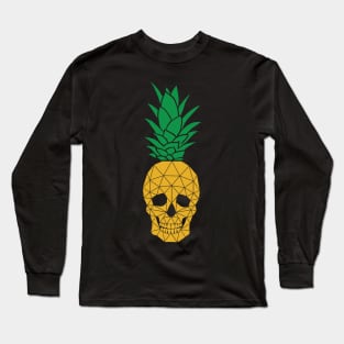 Pineapple Skull Long Sleeve T-Shirt